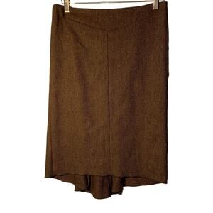 BCBG MaxAzria Janice Fishtail  wool blend skirt size 4
